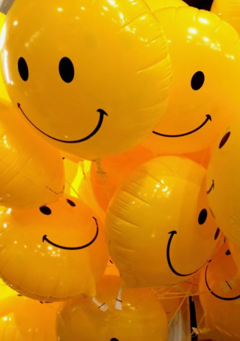 Foil Smiley Balloon (2 pack)