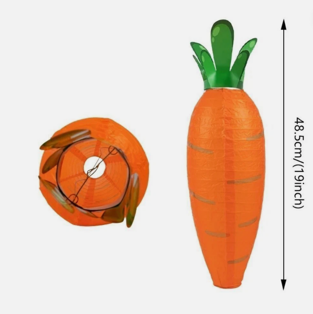 48cm Carrot Lantern
