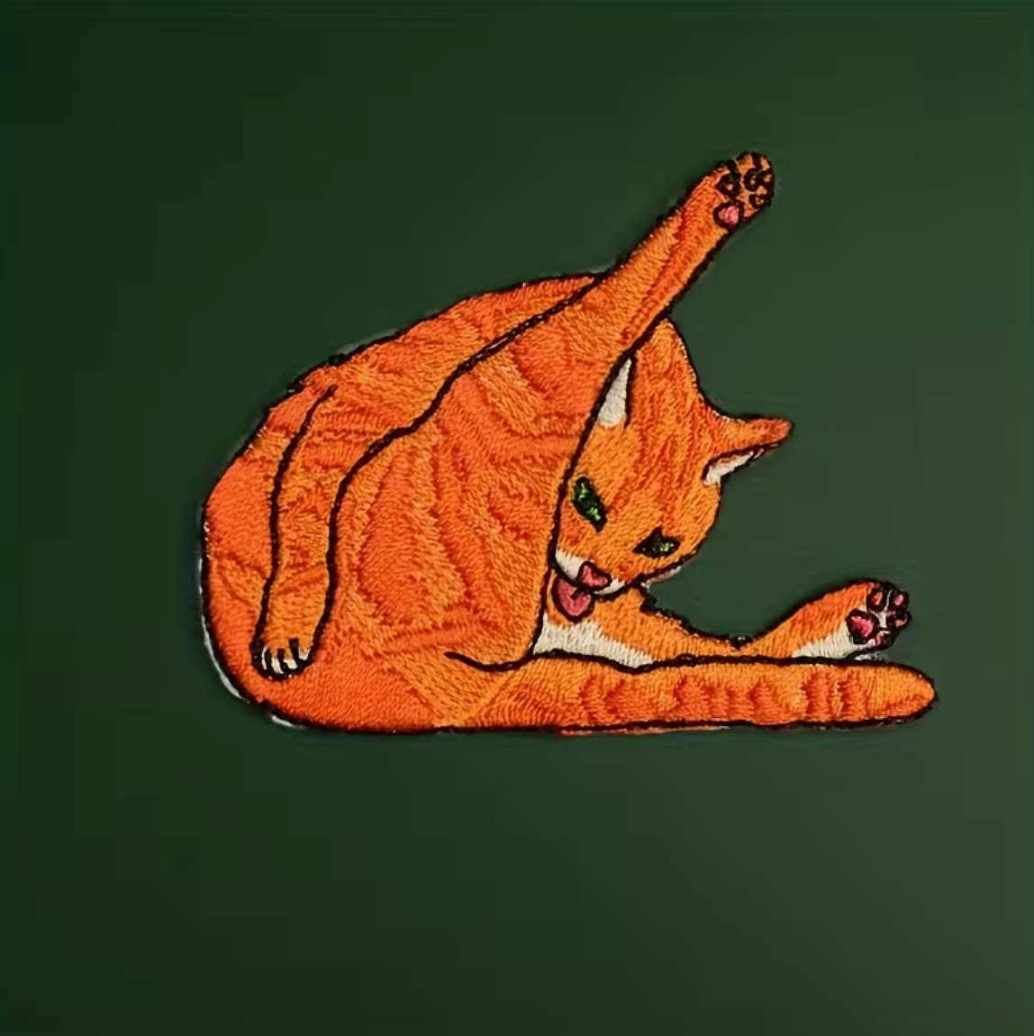 Ginger Cat Meme Iron on Patch