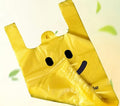 Smiley Plastic Tote Bags