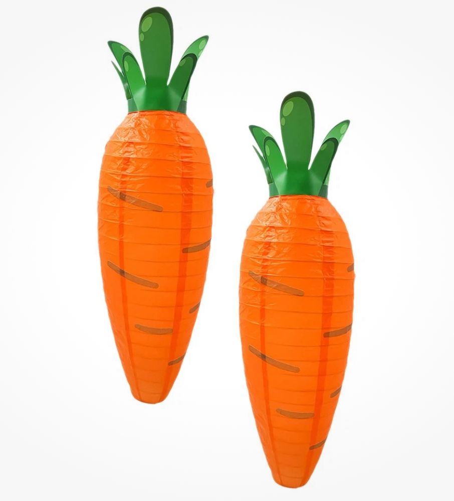48cm Carrot Lantern