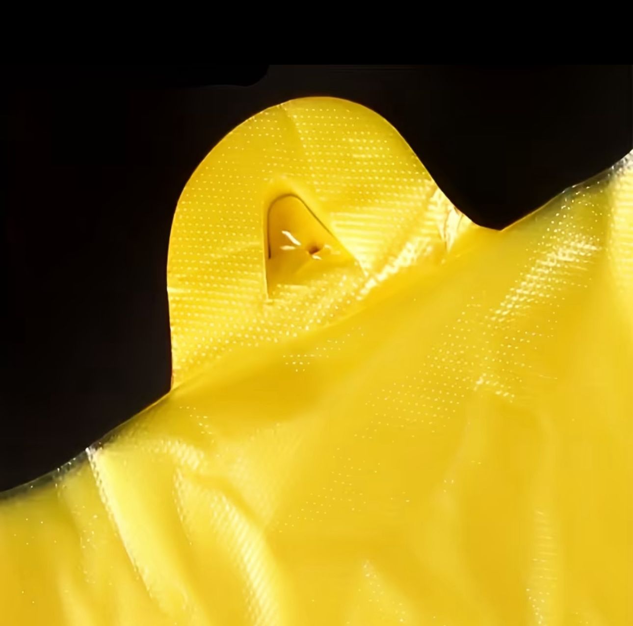 Smiley Plastic Tote Bags