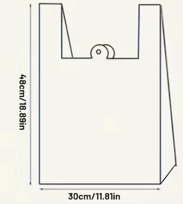 Smiley Plastic Tote Bags