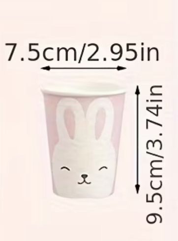 Paper Bunny Cups