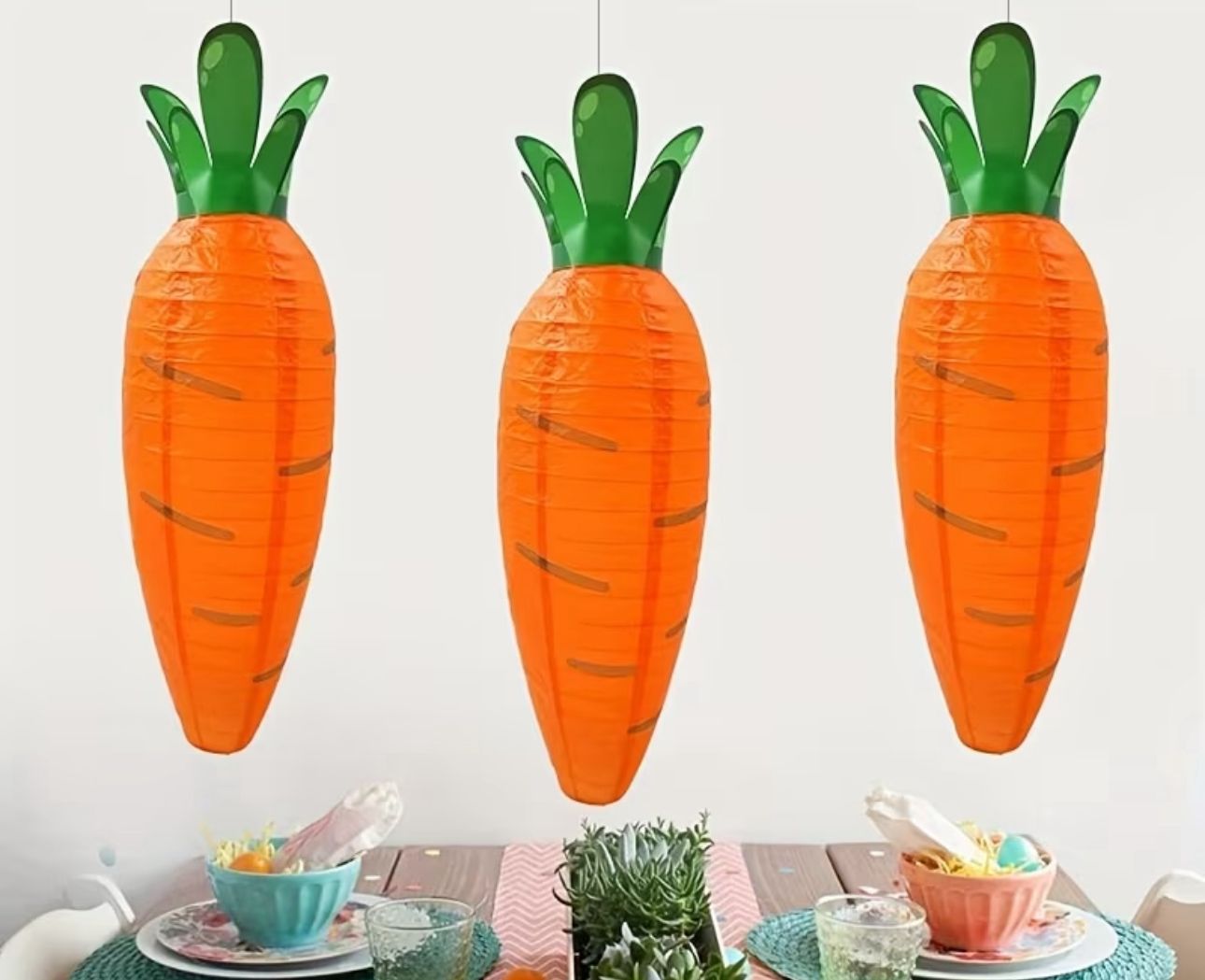 48cm Carrot Lantern